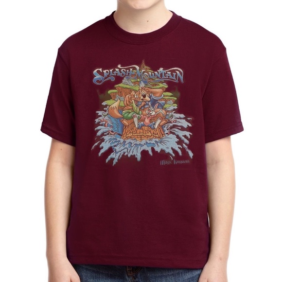 Disney Shirts & Tops Vintage Walt Disney World Splash Mountain